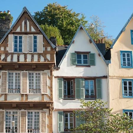 Charmant Studio A Colombages Morlaix Exteriér fotografie
