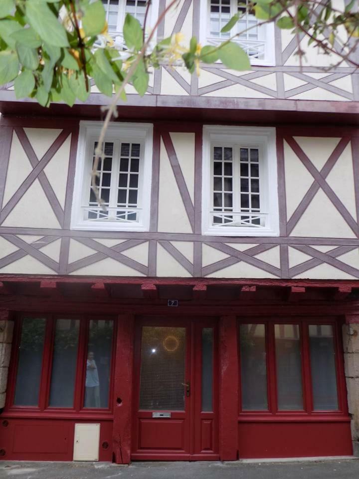 Charmant Studio A Colombages Morlaix Exteriér fotografie