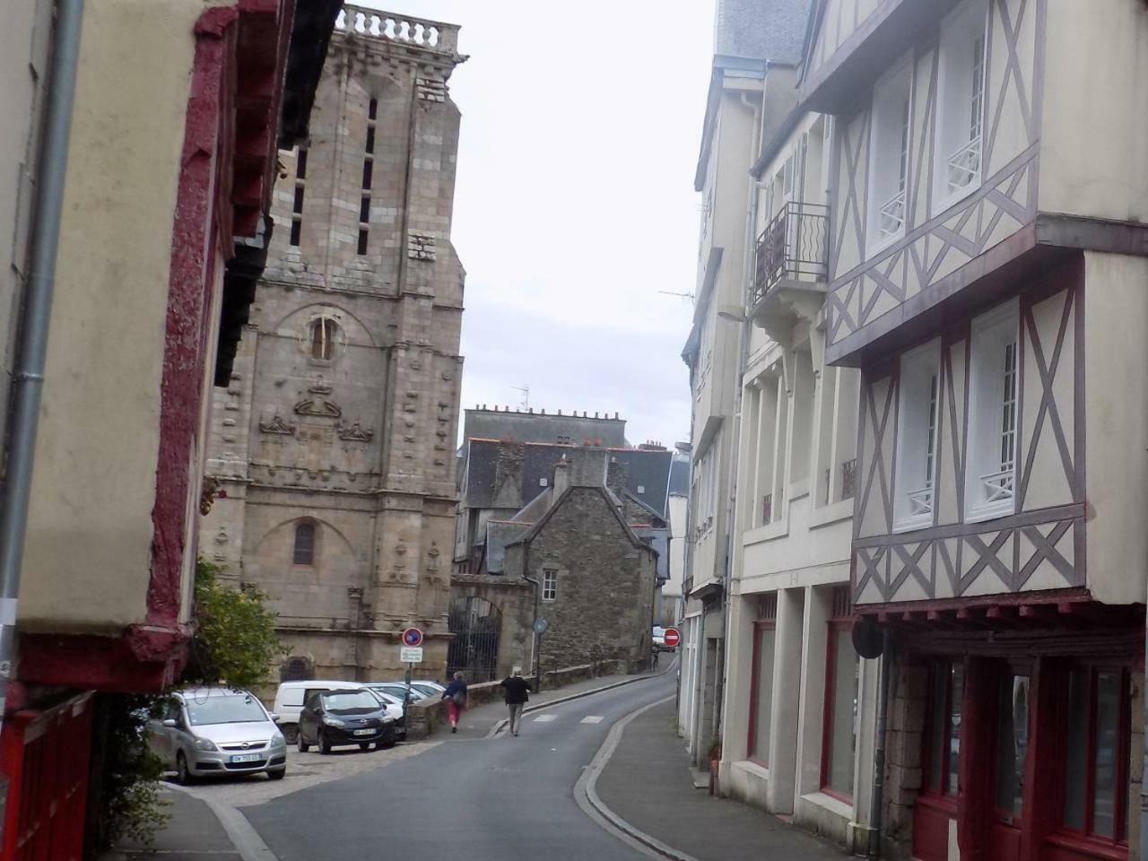 Charmant Studio A Colombages Morlaix Exteriér fotografie