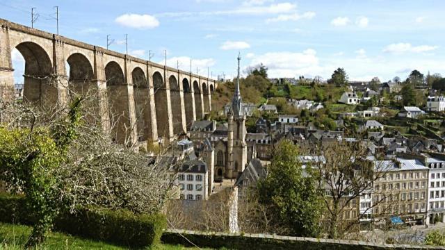 Charmant Studio A Colombages Morlaix Exteriér fotografie