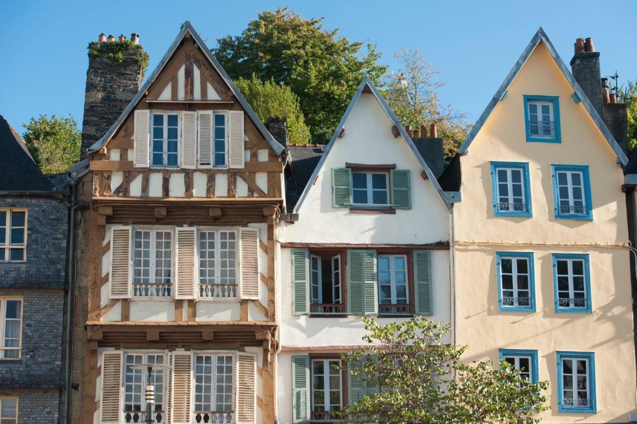 Charmant Studio A Colombages Morlaix Exteriér fotografie